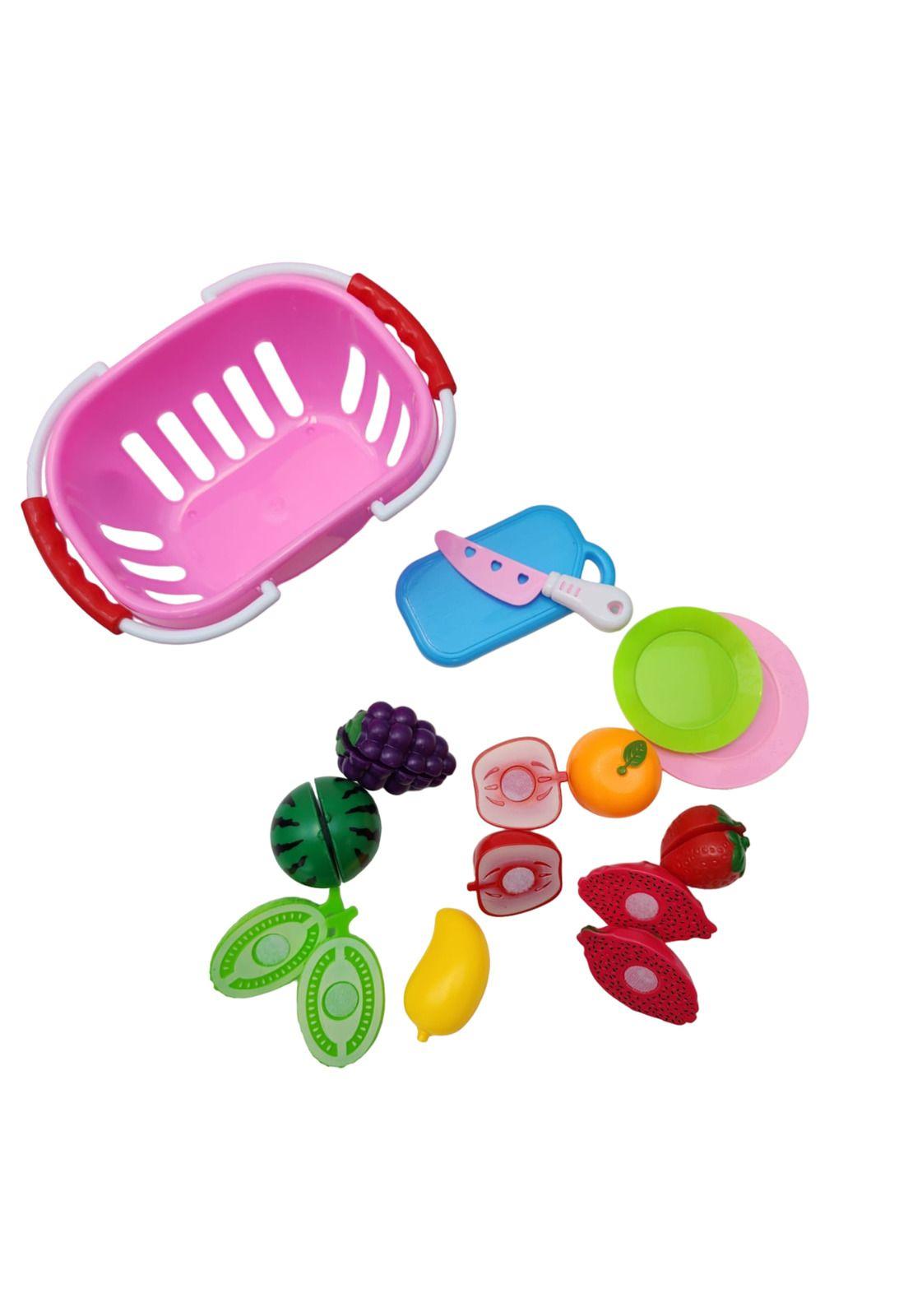 Set Compras y Cocina Infantil rosado-2