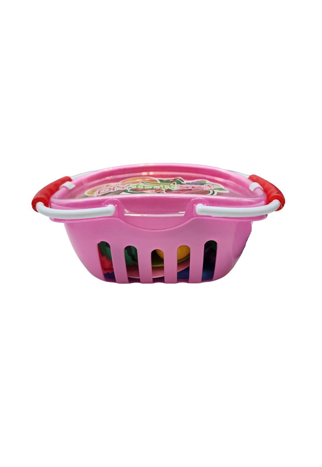 Set Compras y Cocina Infantil rosado-3