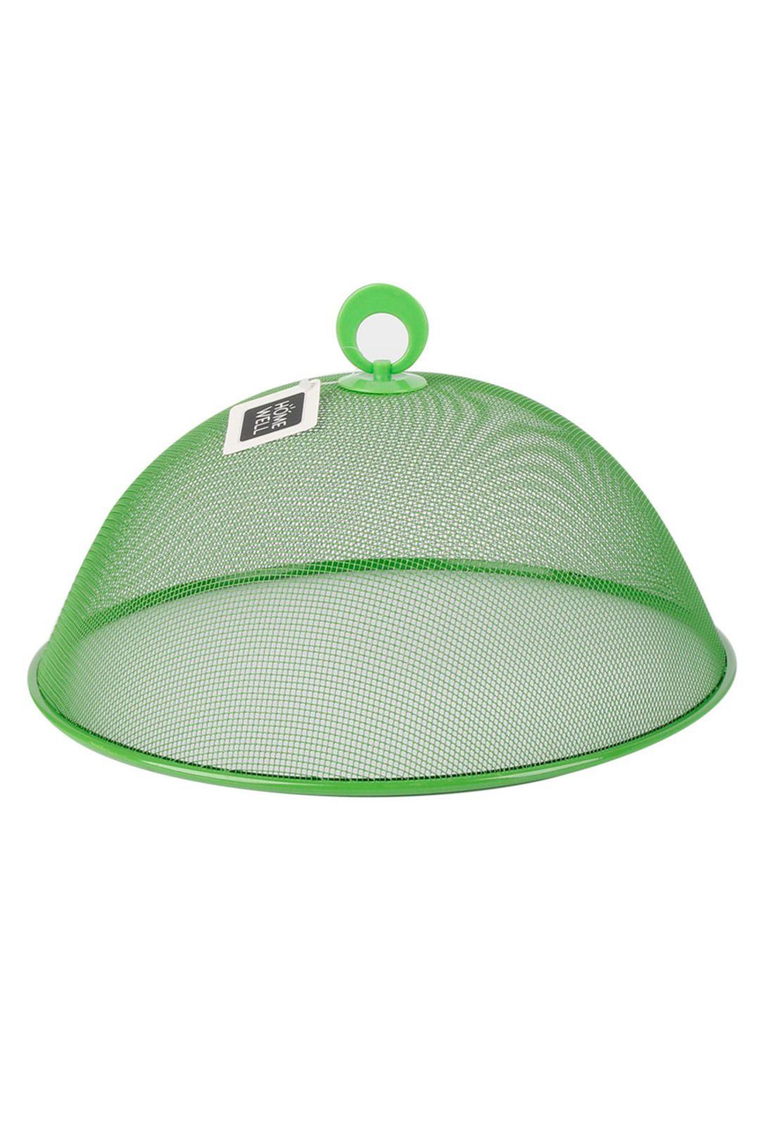 Protector Alimentos Verde Malla Metal Anti Moscas-0