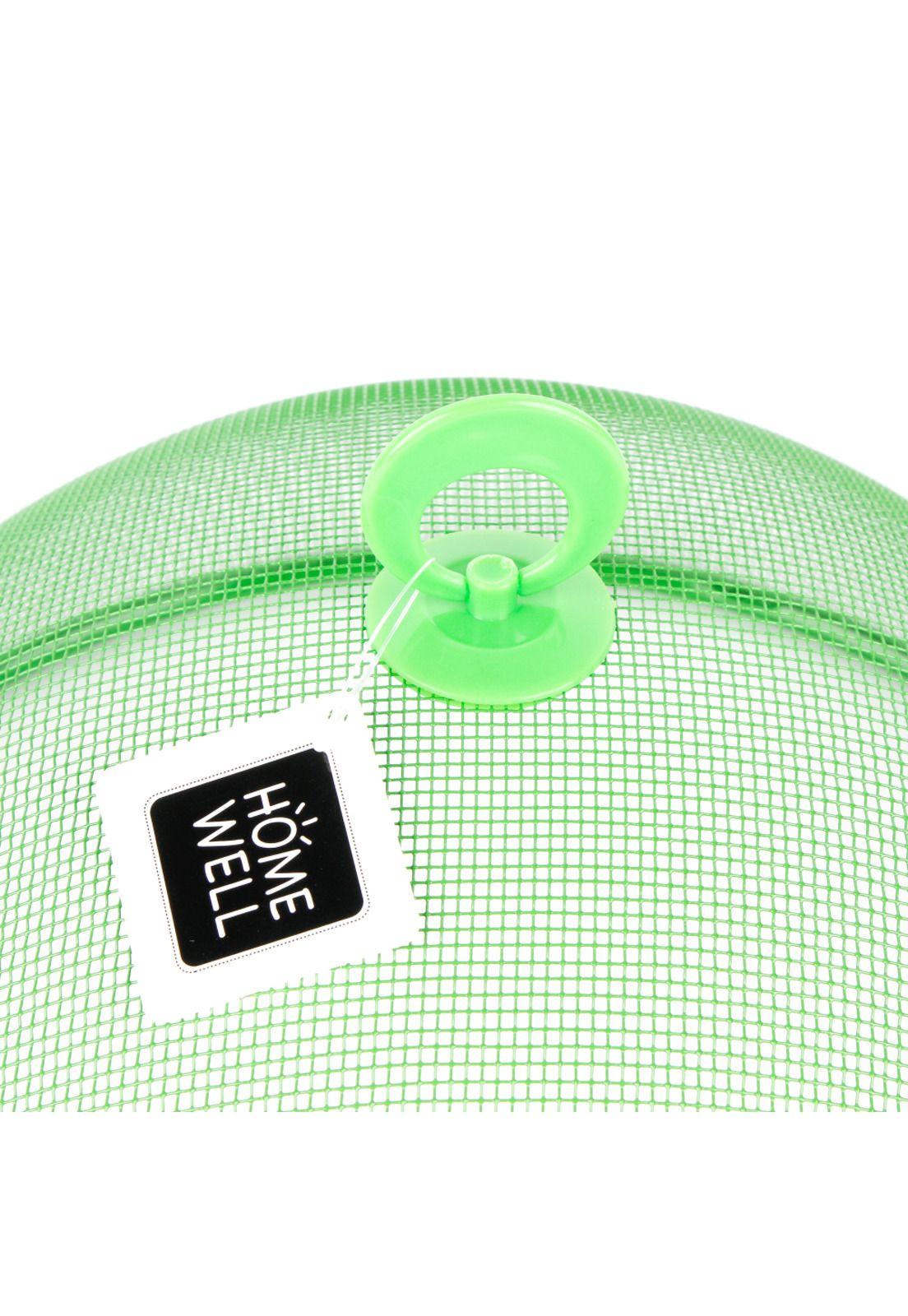 Protector Alimentos Verde Malla Metal Anti Moscas-1