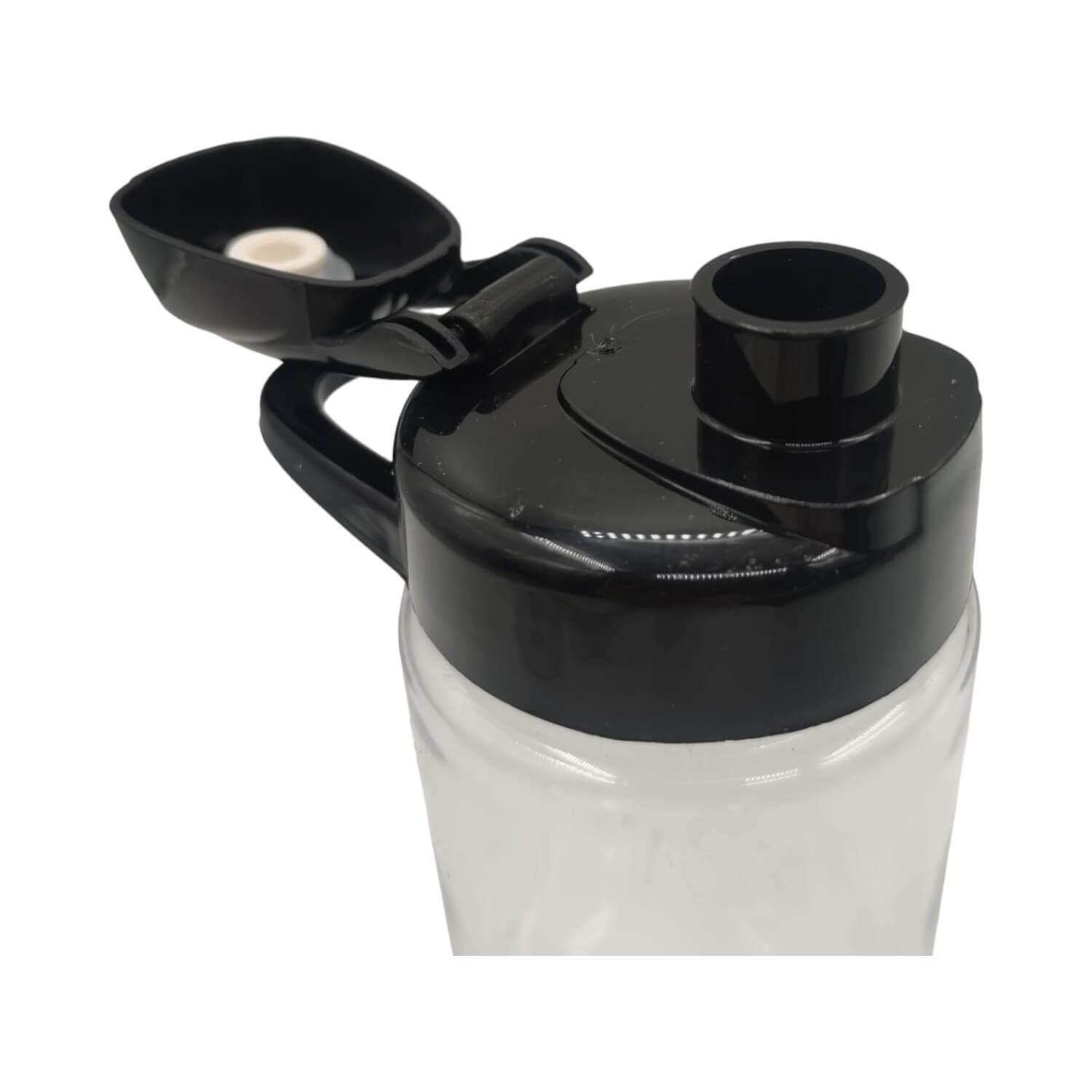Botella De Agua Negro 500ml-2