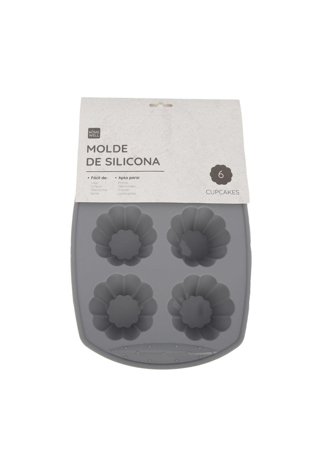 Molde de Silcona Cupcakes 29x20x4cm-0