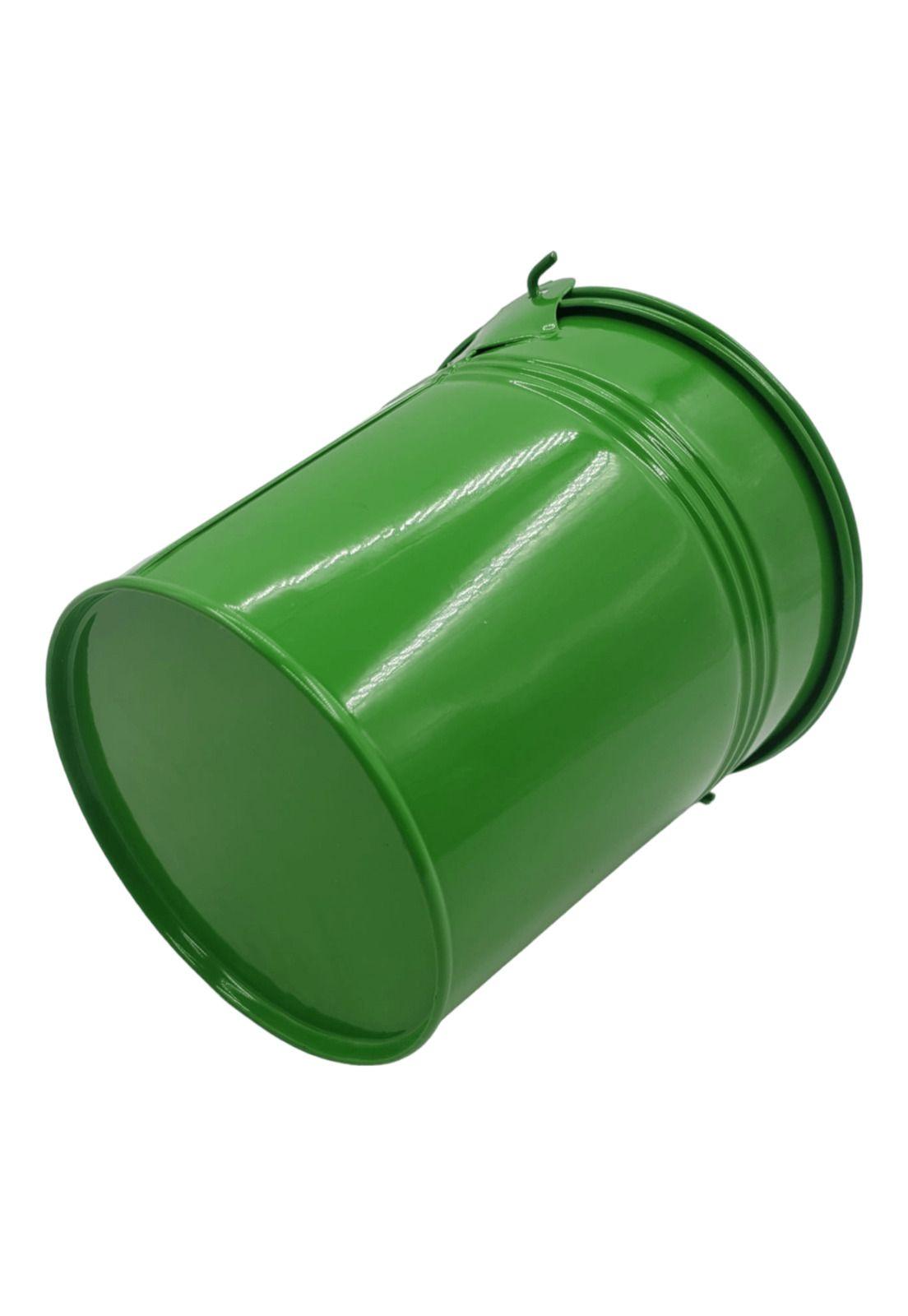 Balde de Metal Verde claro 10.5x10.5cm-1