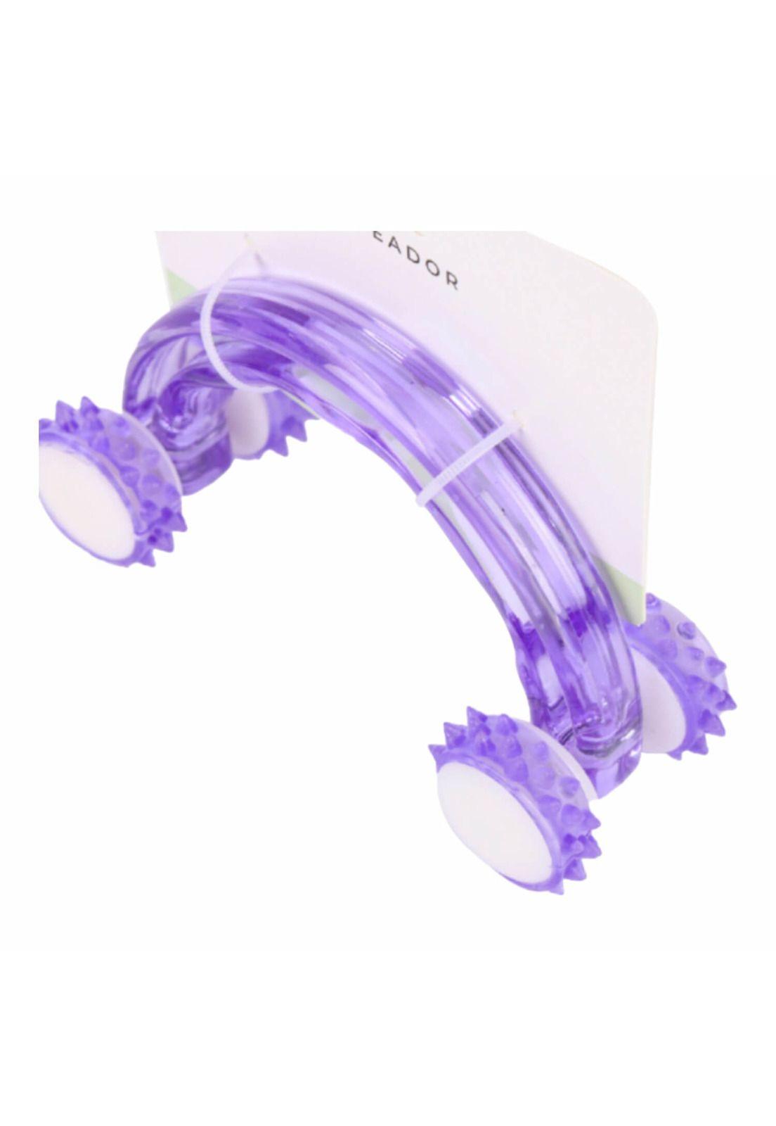Rodillo Masajeador Morado 14.2*6*8cm-1