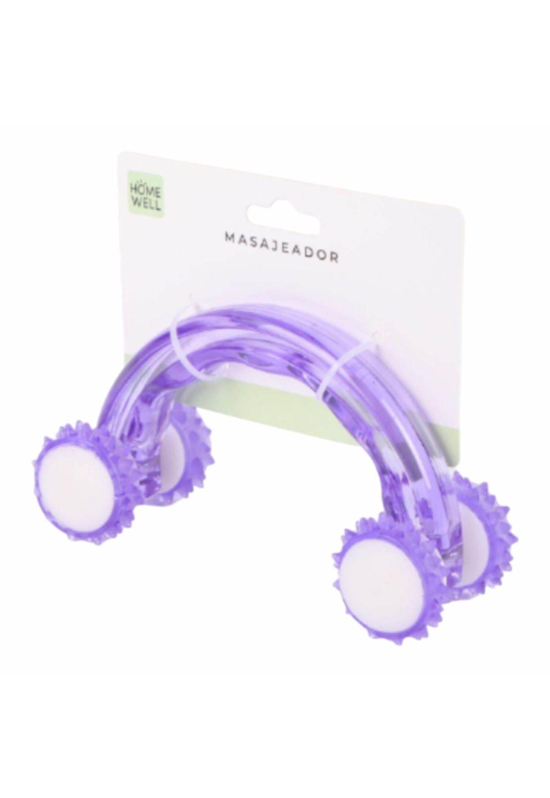 Rodillo Masajeador Morado 14.2*6*8cm-2