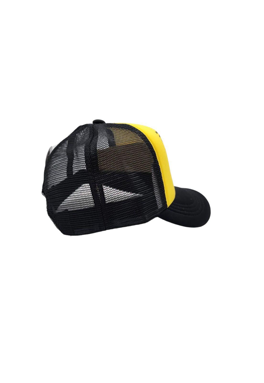 Gorra Jockey Diseño Estrella Amarillo 20cm-2