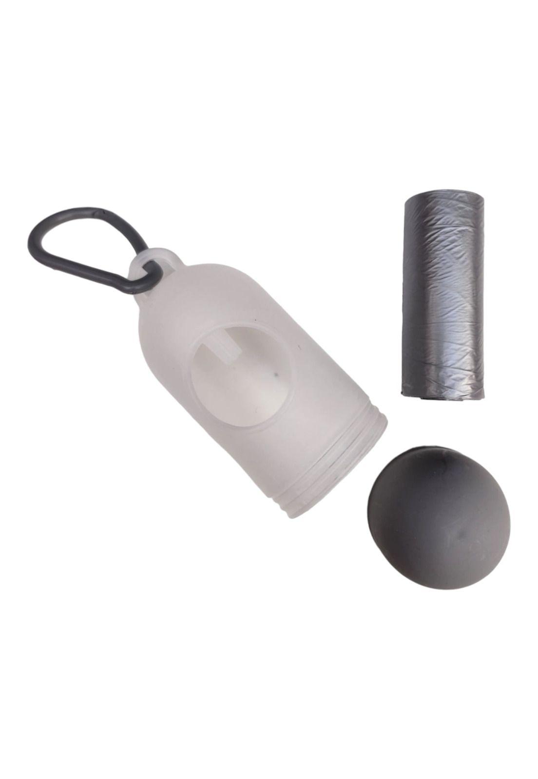 Dispensador Capsula de Bolsas Mascota Gris-1