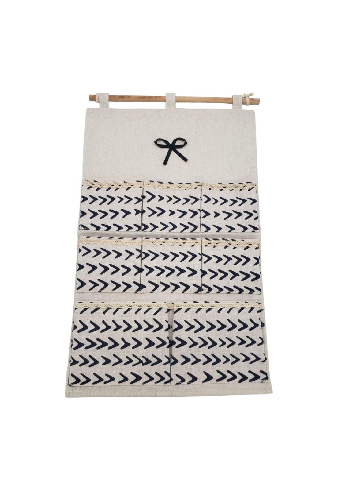 Bolsa de Almacenamiento Colgante Flechas Azules 35*60cm-2