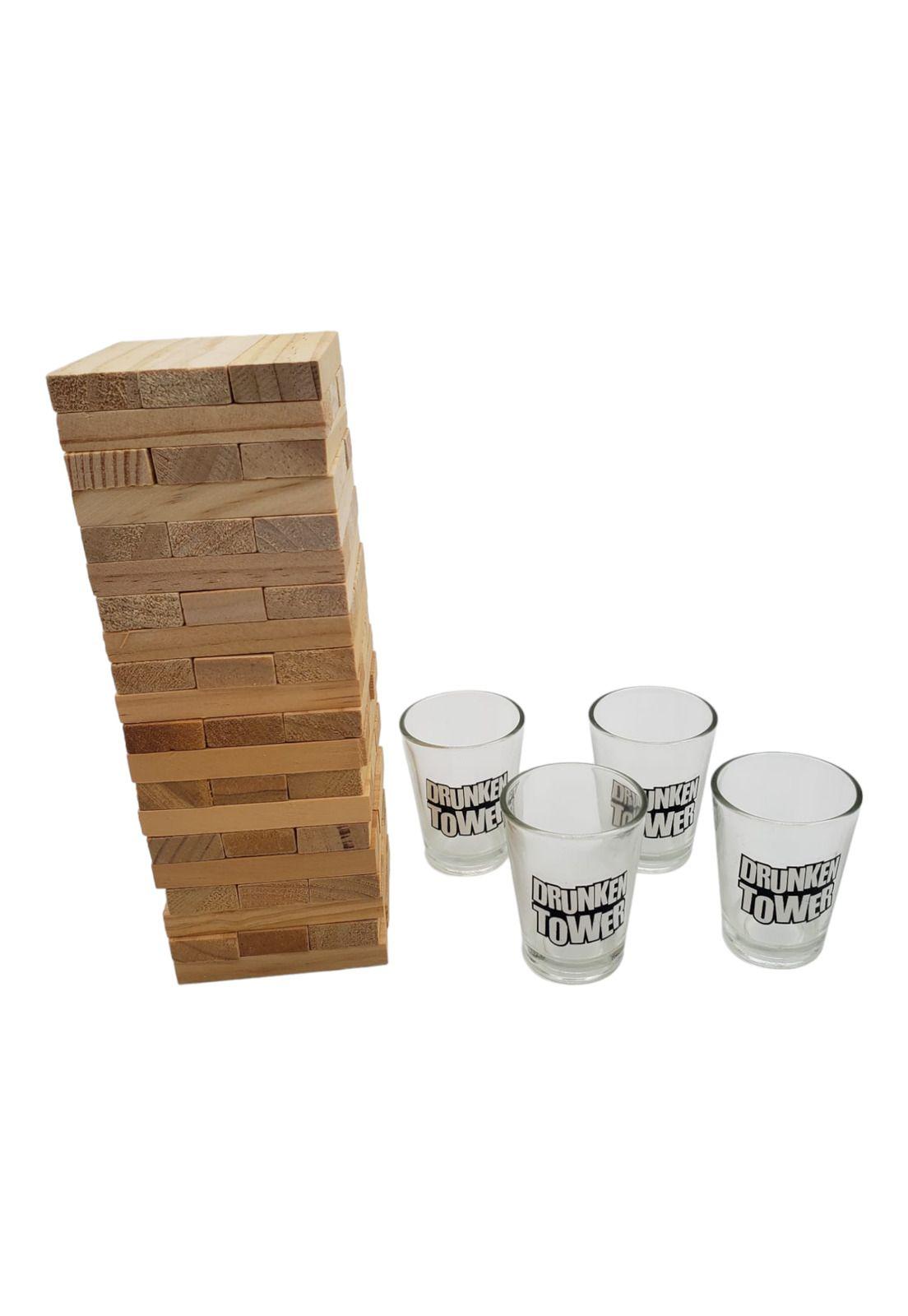 Juego Torre Equilibrio Shots Beber Tragos-3
