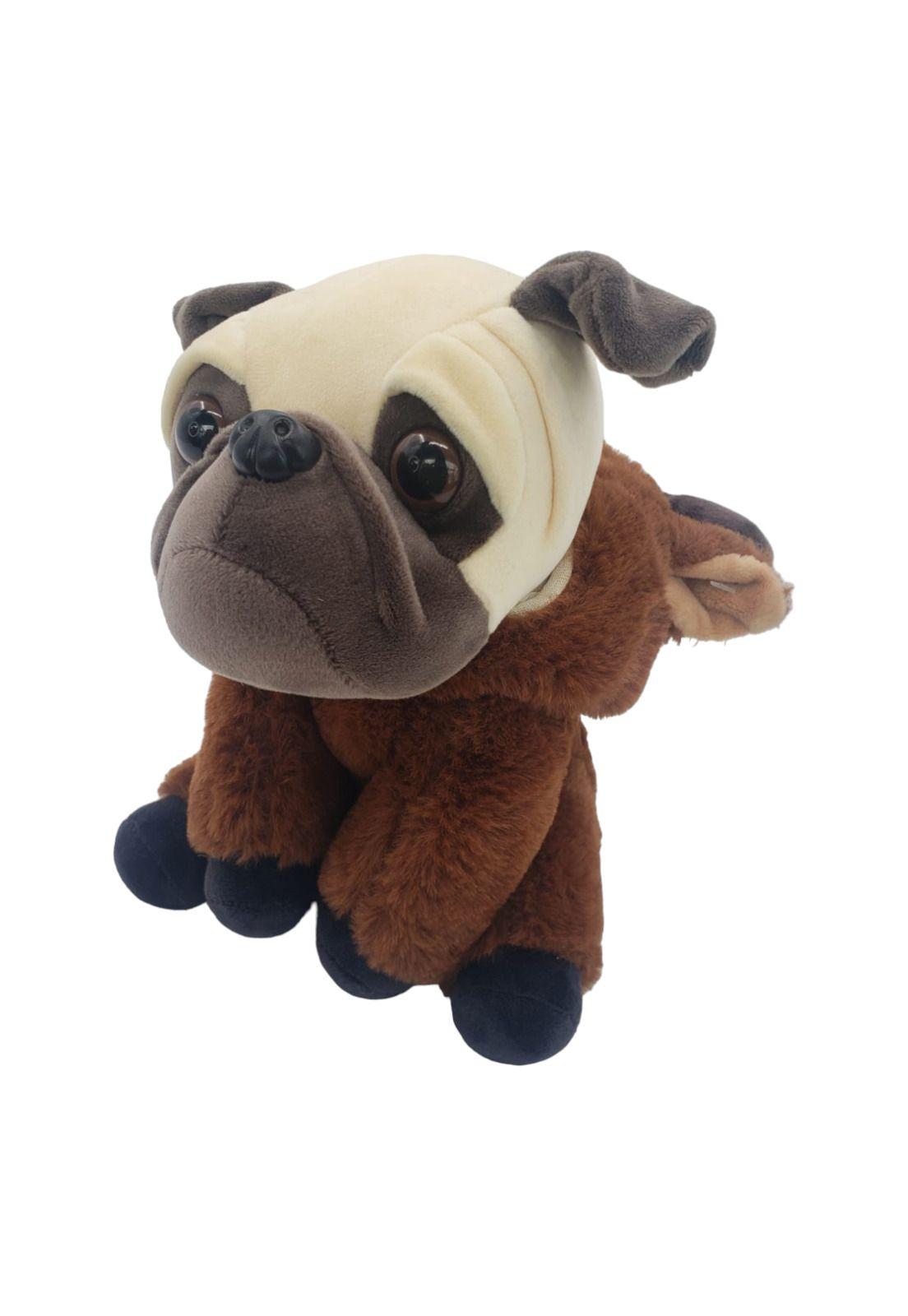 Peluche Perro Disfrazado de Reno 22cm-1
