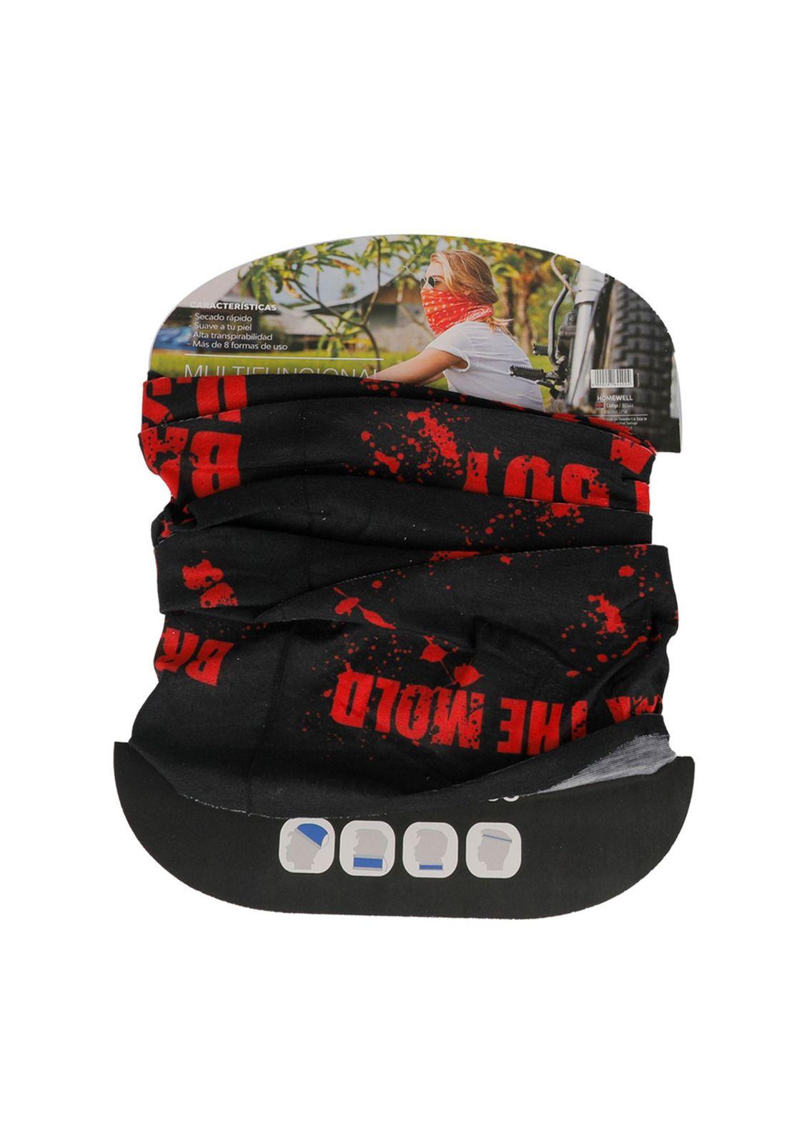 Bandana Diseño Negro Street 24x48cm-0