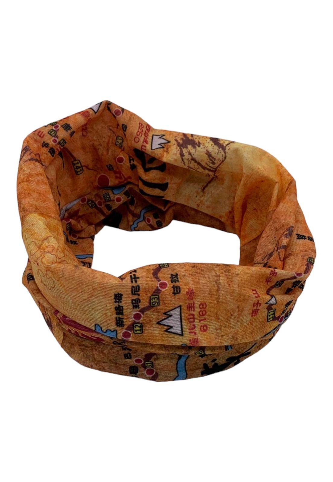 Bandana Diseño Mapa Trekking 24x48cm-2