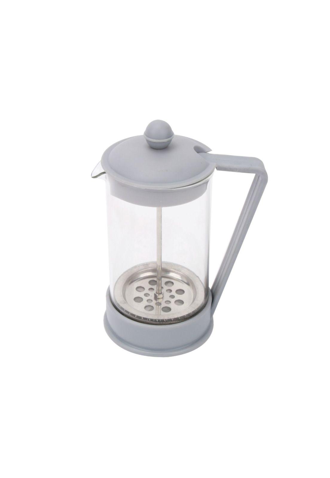Cafetera Francesa Prensa Vidrio Gris 600ml-2