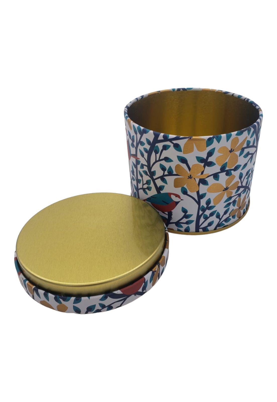 Caja Metal Diseño Pajaros 8.3*8.5cm-3