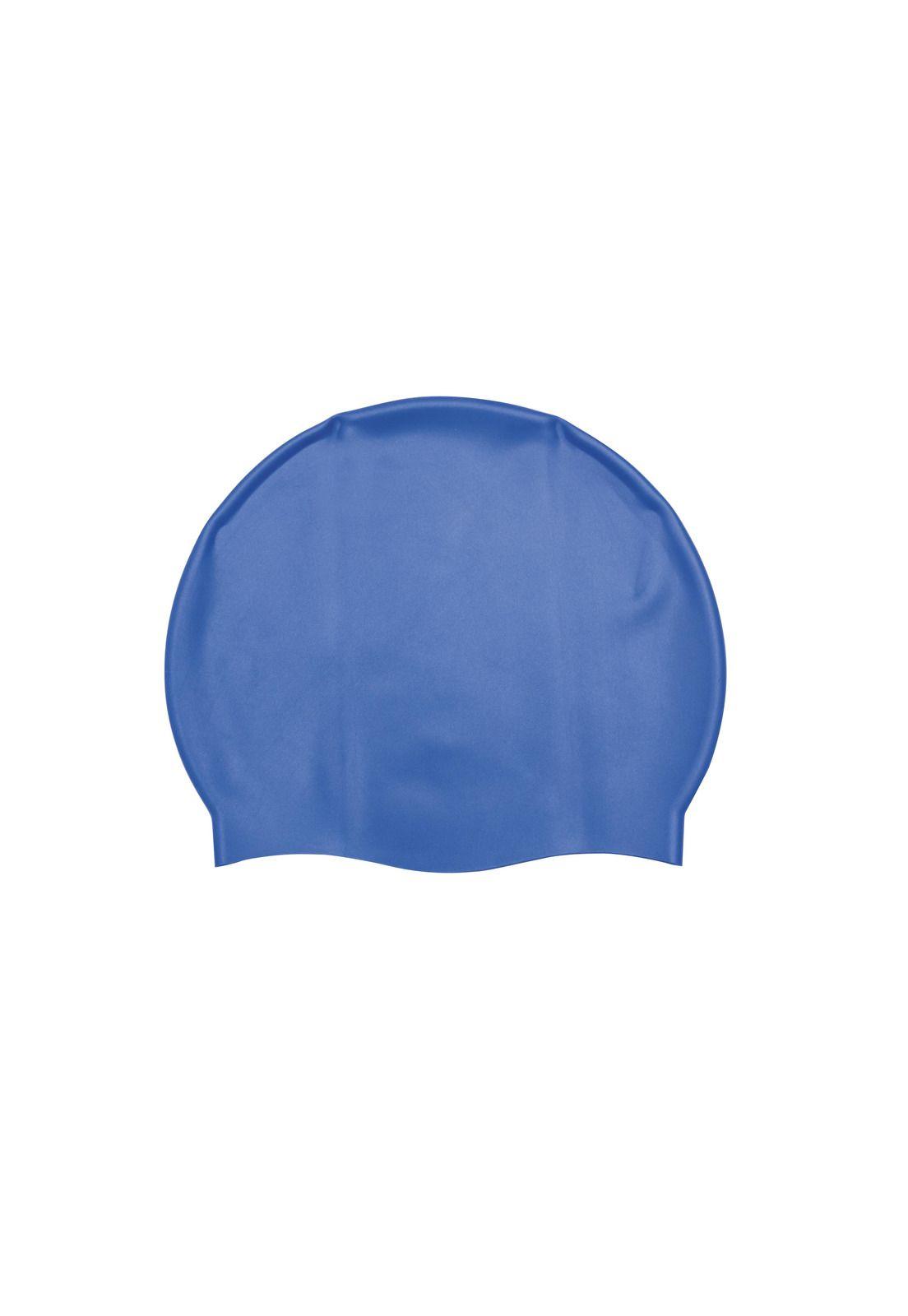 Gorra De Natación Azul Unisex-0