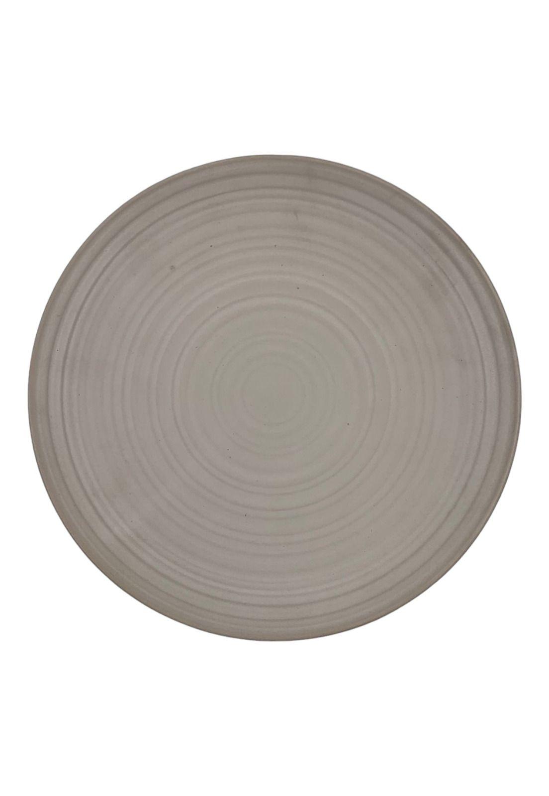 Plato Redondo Blanco 26.5cm-0
