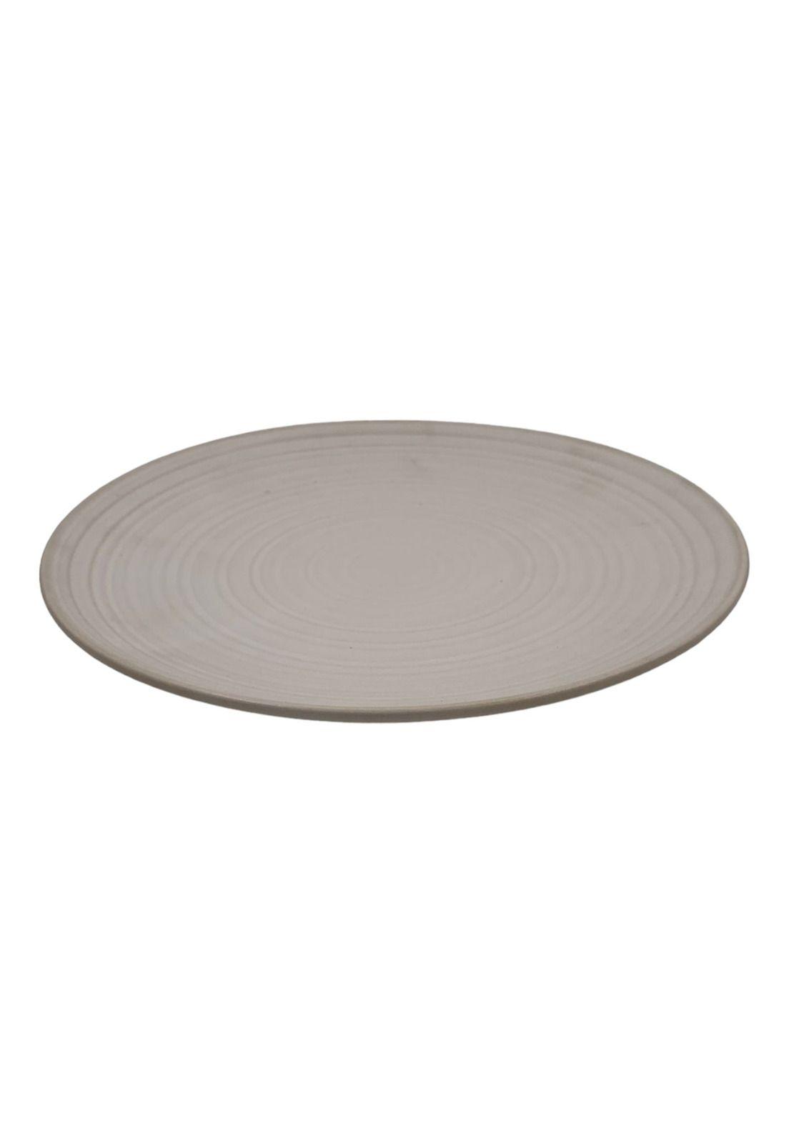 Plato Redondo Blanco 26.5cm-1