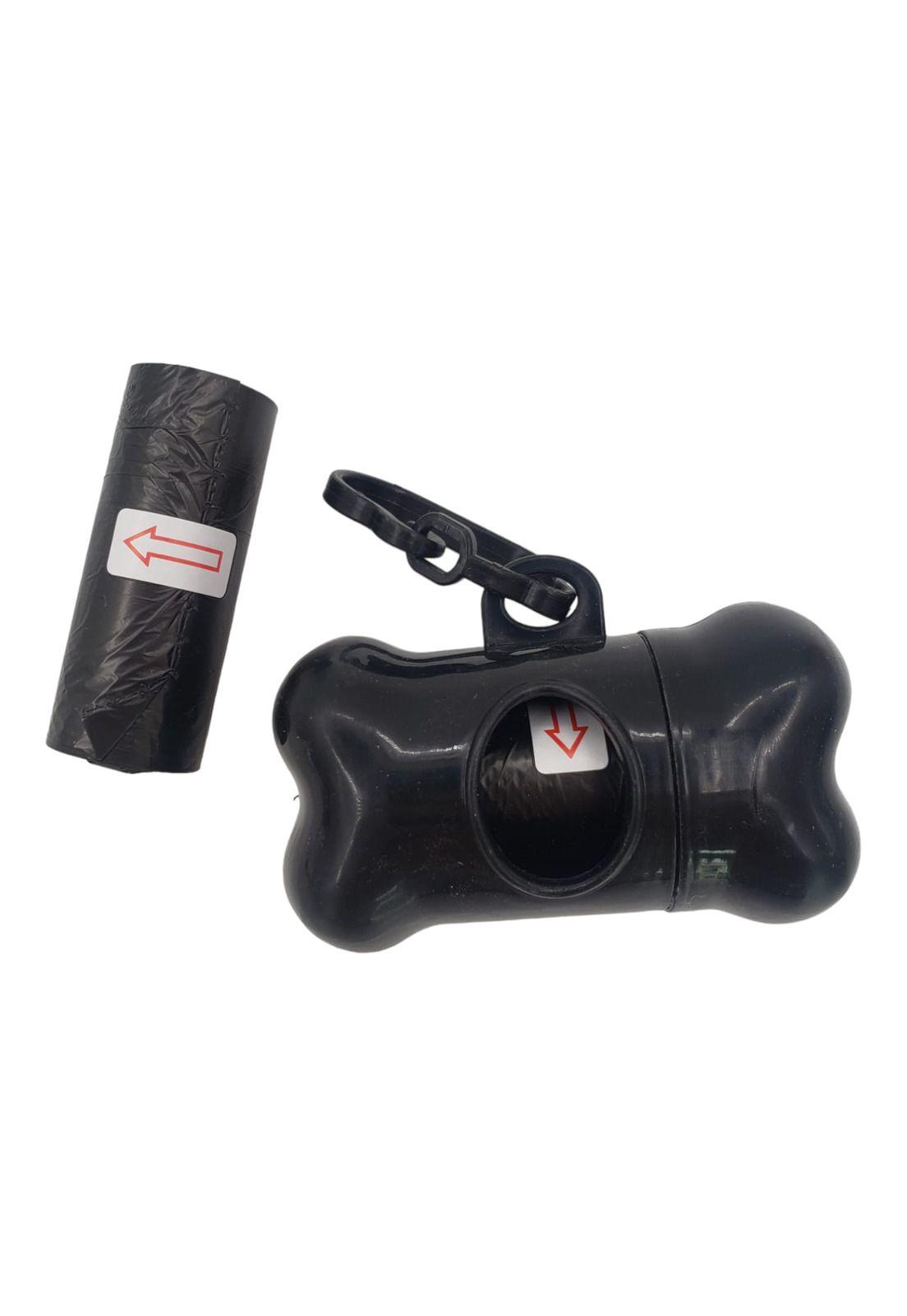 Dispensador Hueso de Bolsas Mascota Negro-3