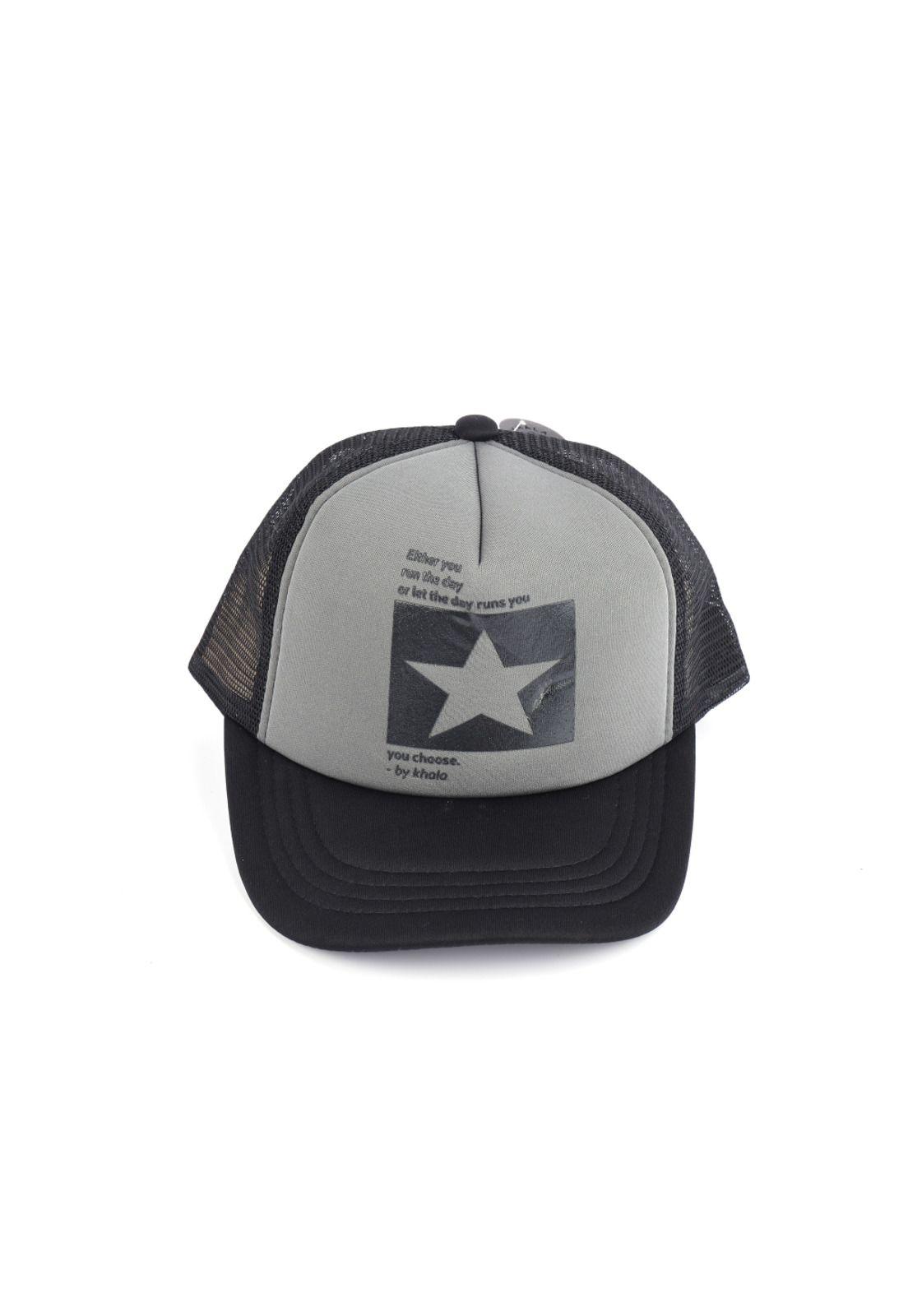 Gorra Jockey Diseño Estrella Gris 20cm-0