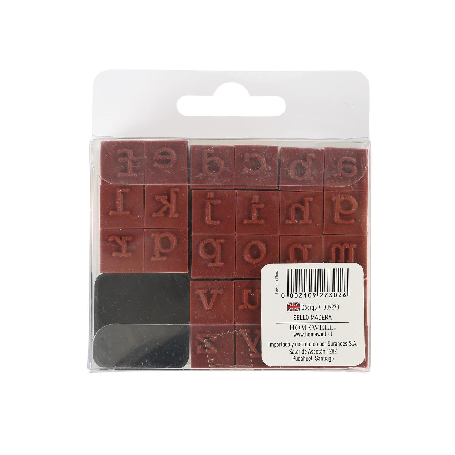 Set Sellos de Madera Minúsculas-2