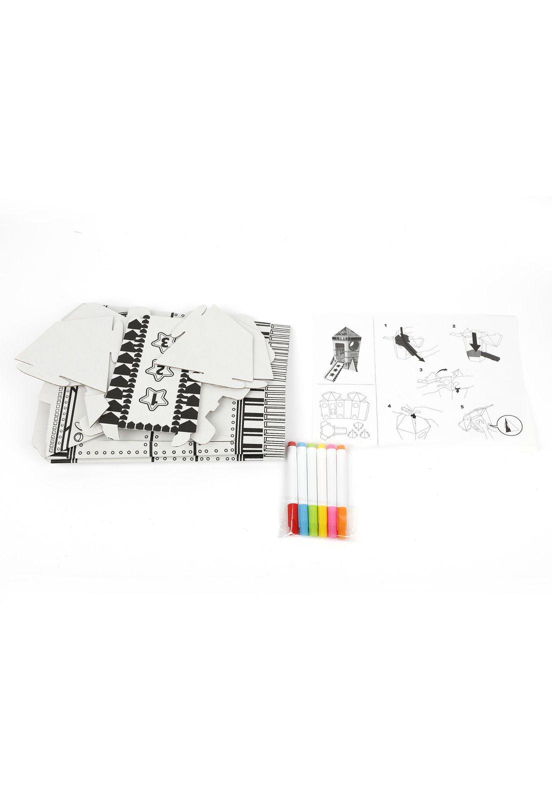 Cohete Para Armar y Pintar 40*26.7*38cm-1