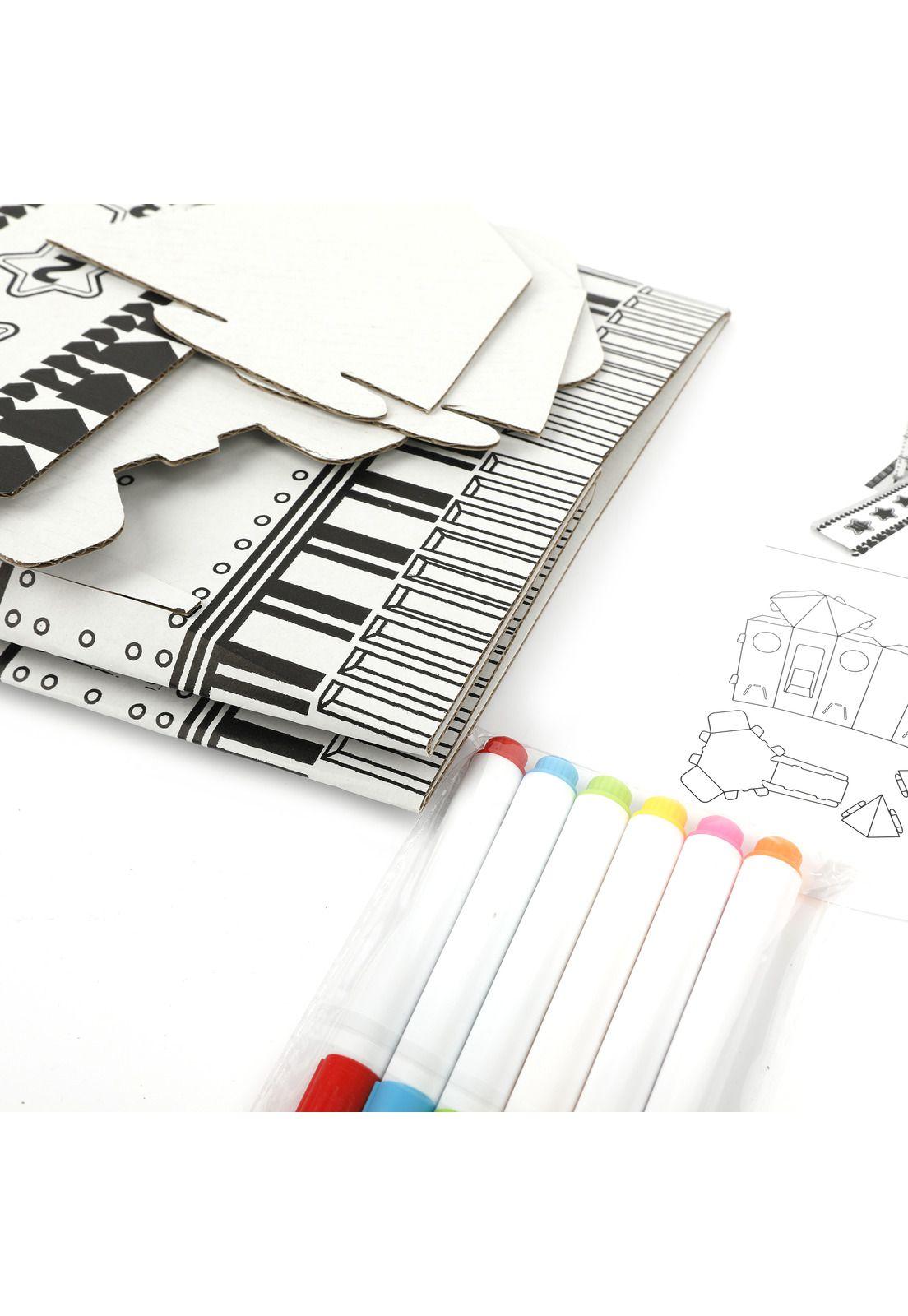 Cohete Para Armar y Pintar 40*26.7*38cm-2