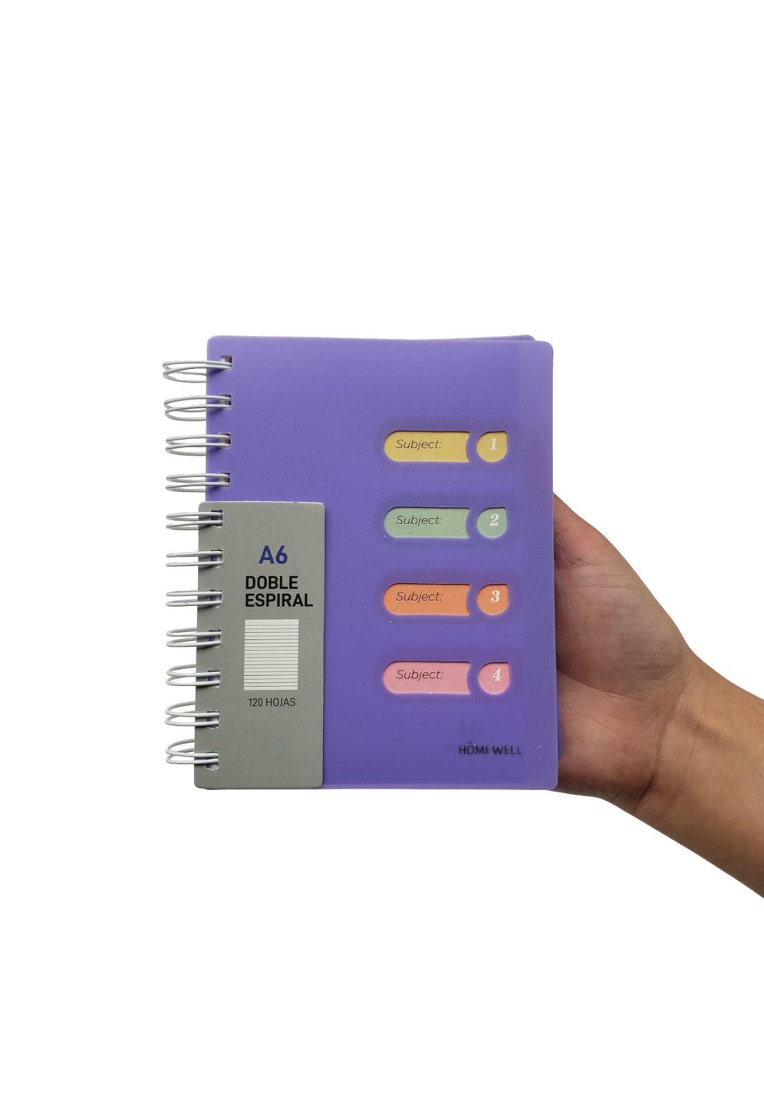 Notebook Morado 11x14.5cm-2
