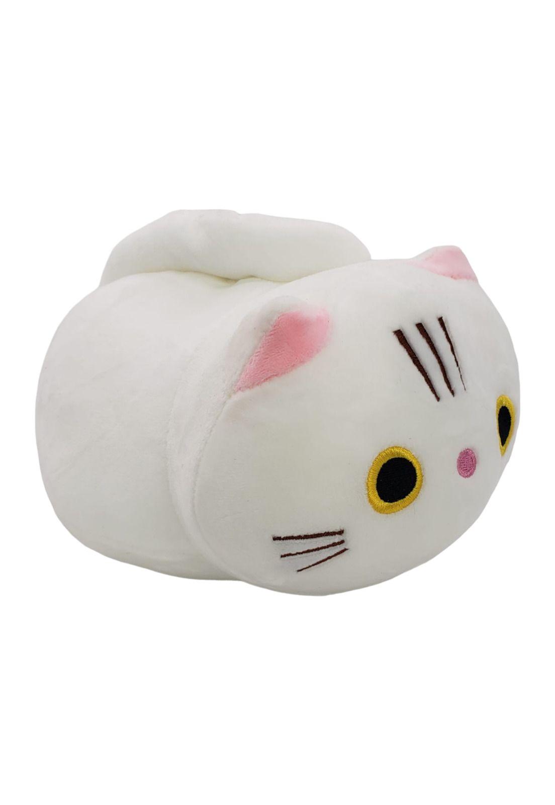 Gato Blanco de Peluche 23cm-0