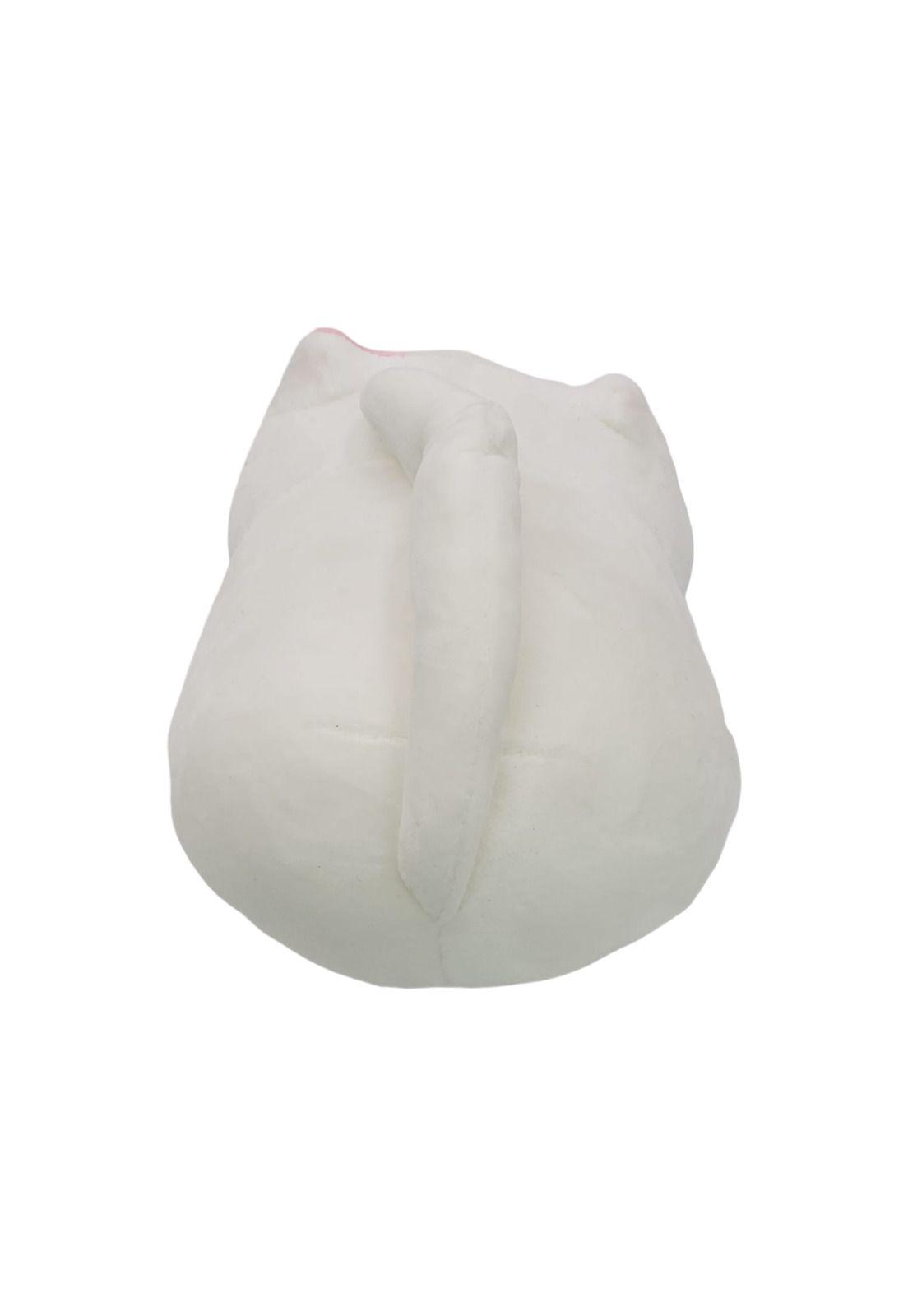 Gato Blanco de Peluche 23cm-3
