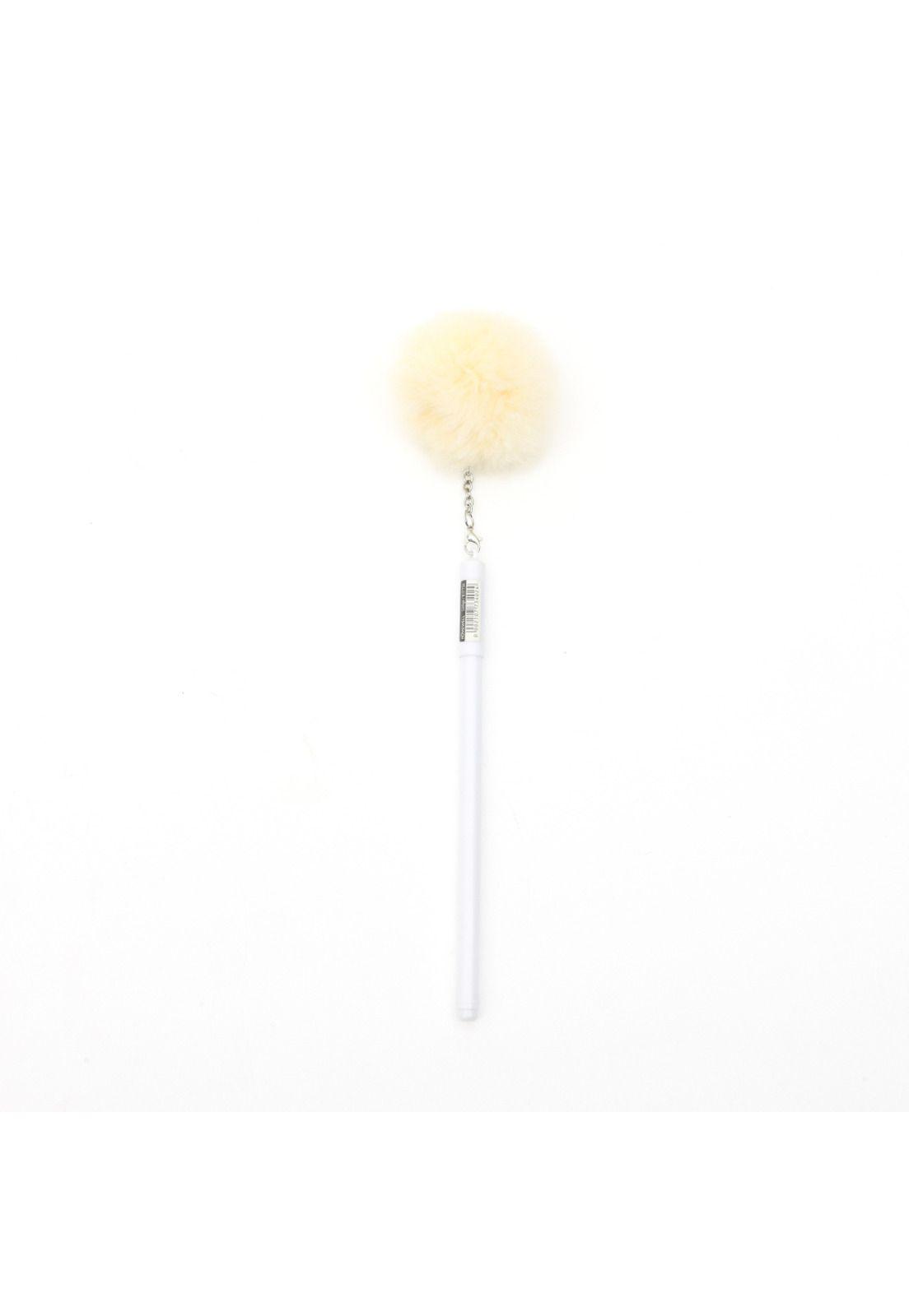 Lapiz Gel Pompom Amarillo-0