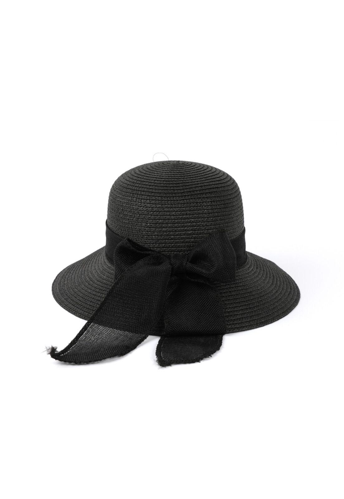 Sombrero  Negro Cinta 32Cm-0