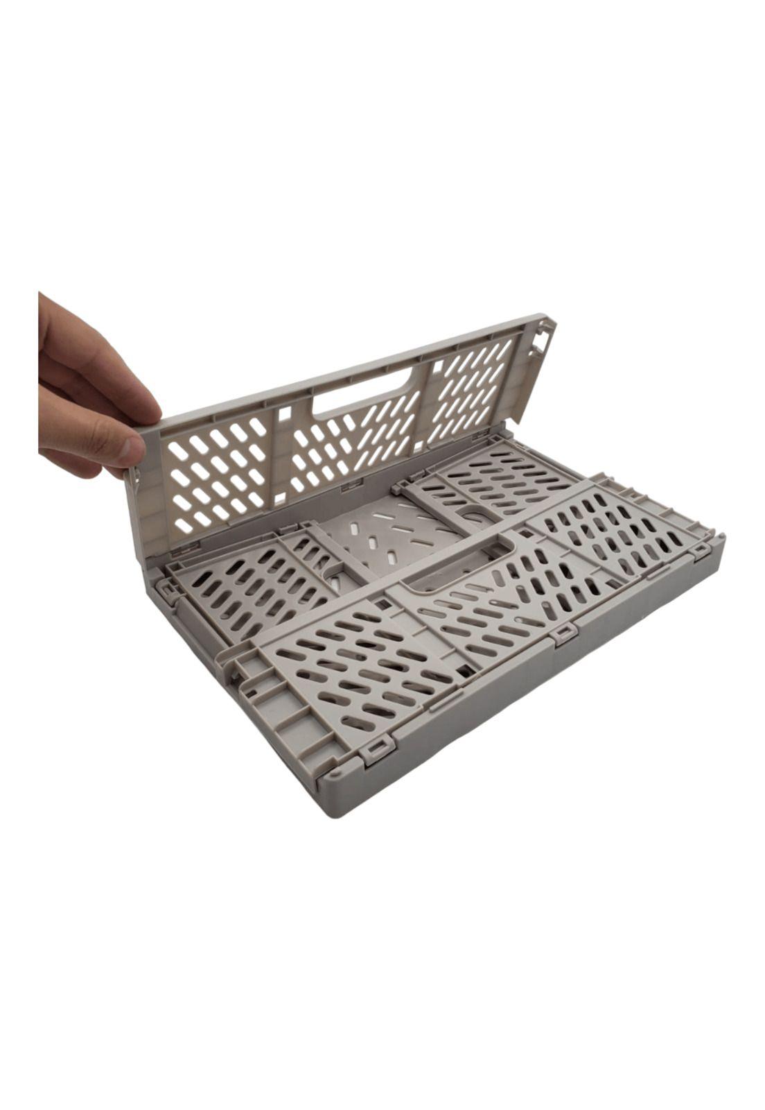 Caja Organizadora Plegable Beige 29x21.5x11.8cm-2