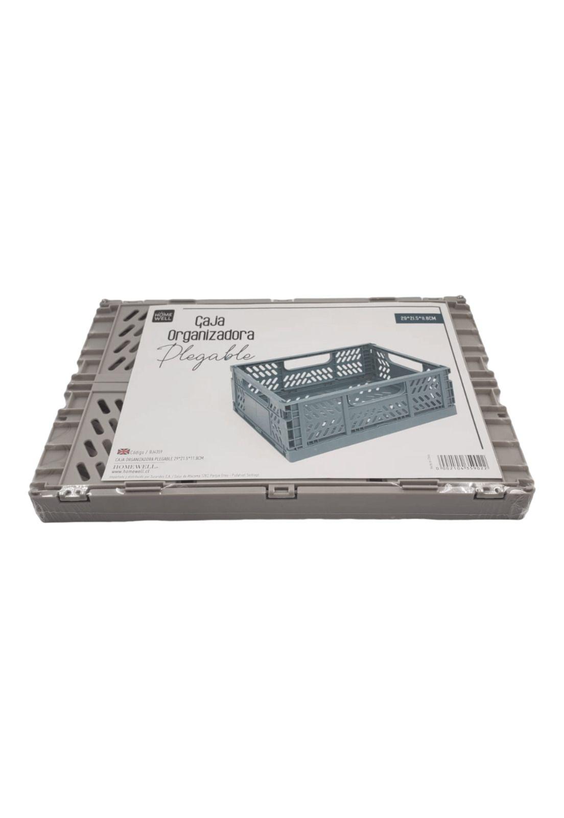 Caja Organizadora Plegable Beige 29x21.5x11.8cm-4