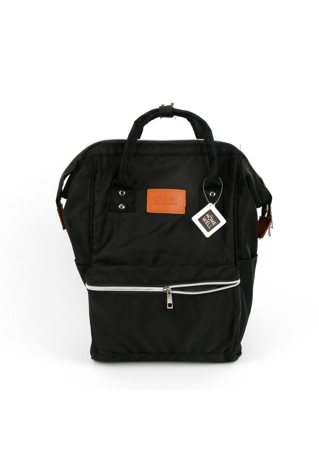 Mochila Negra 25x19x38cm-0