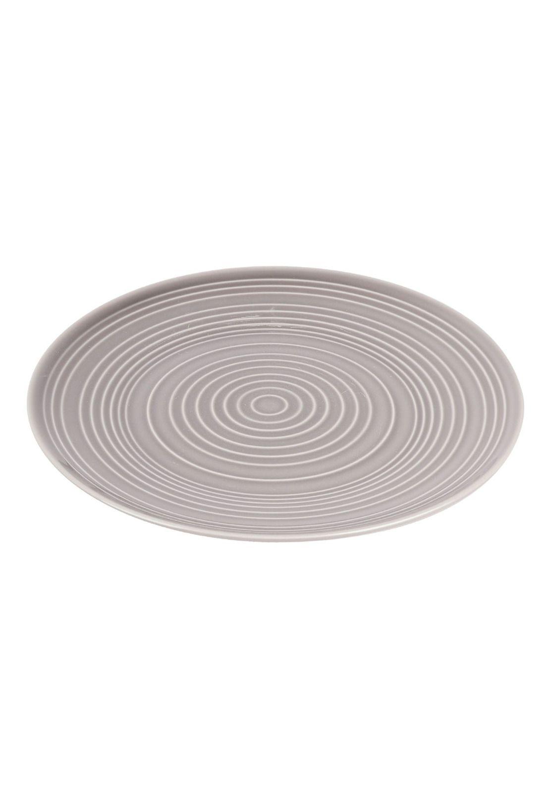Plato Loza Gris 27x2.5cm-0