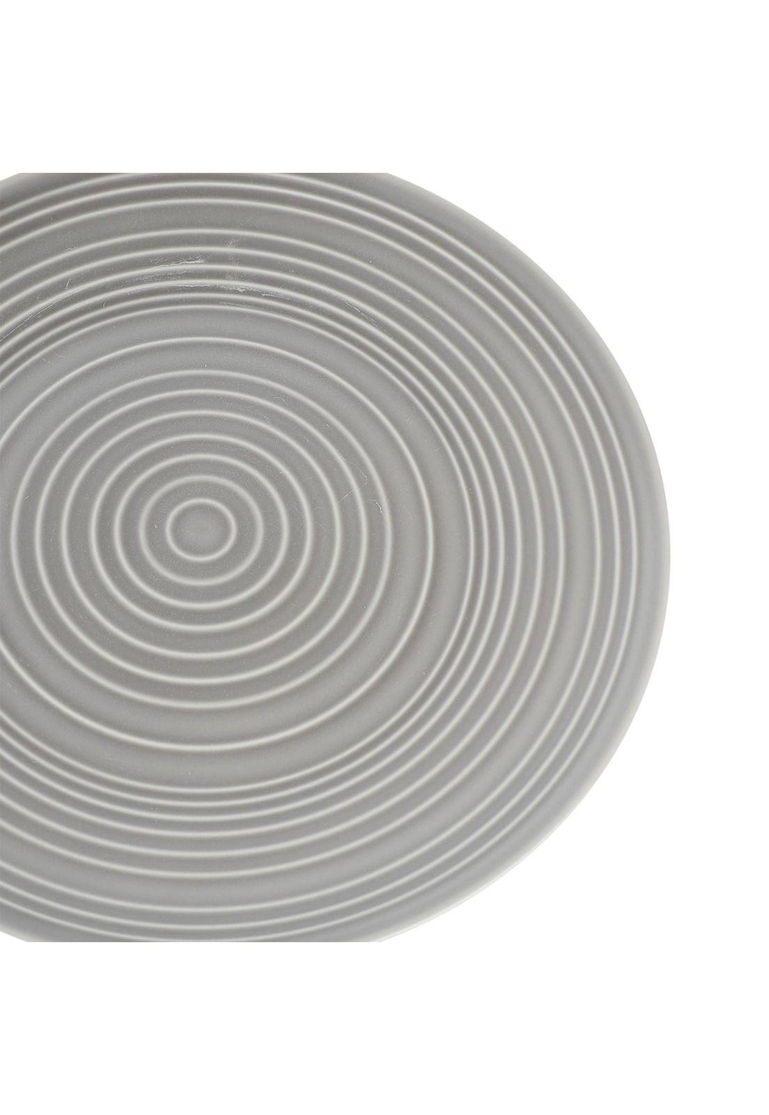 Plato Loza Gris 27x2.5cm-1