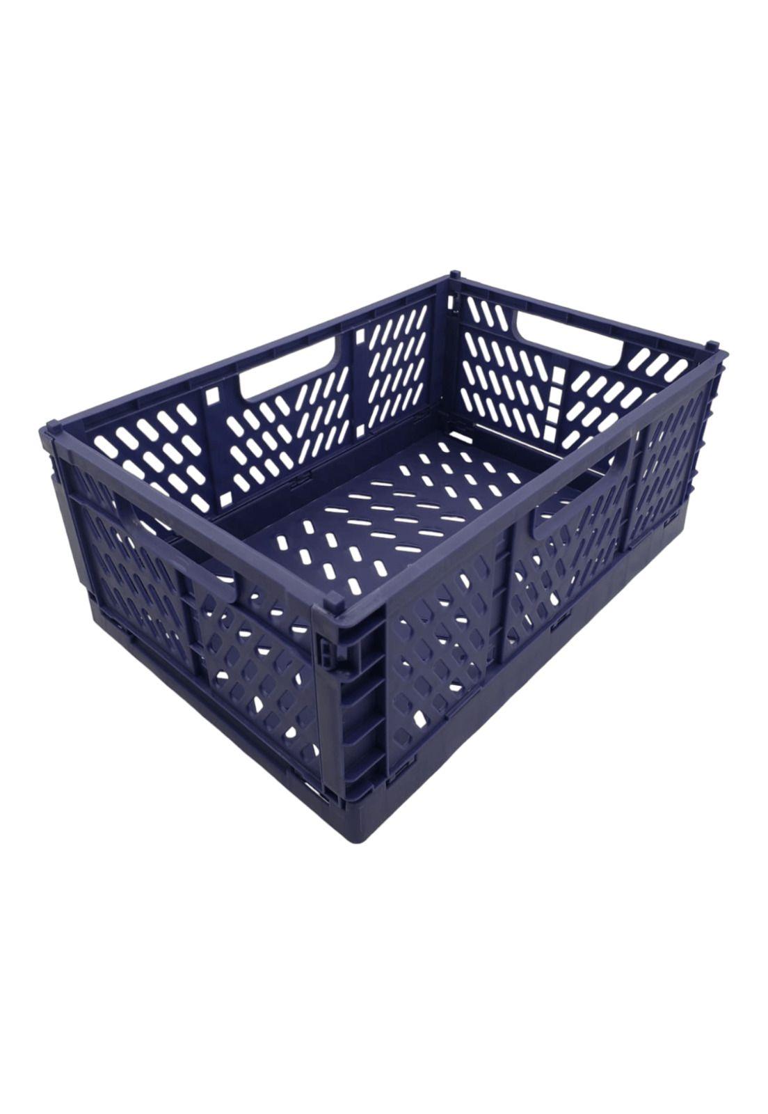 Caja Organizadora Plegable Morado 29x21.5x11.8cm-0
