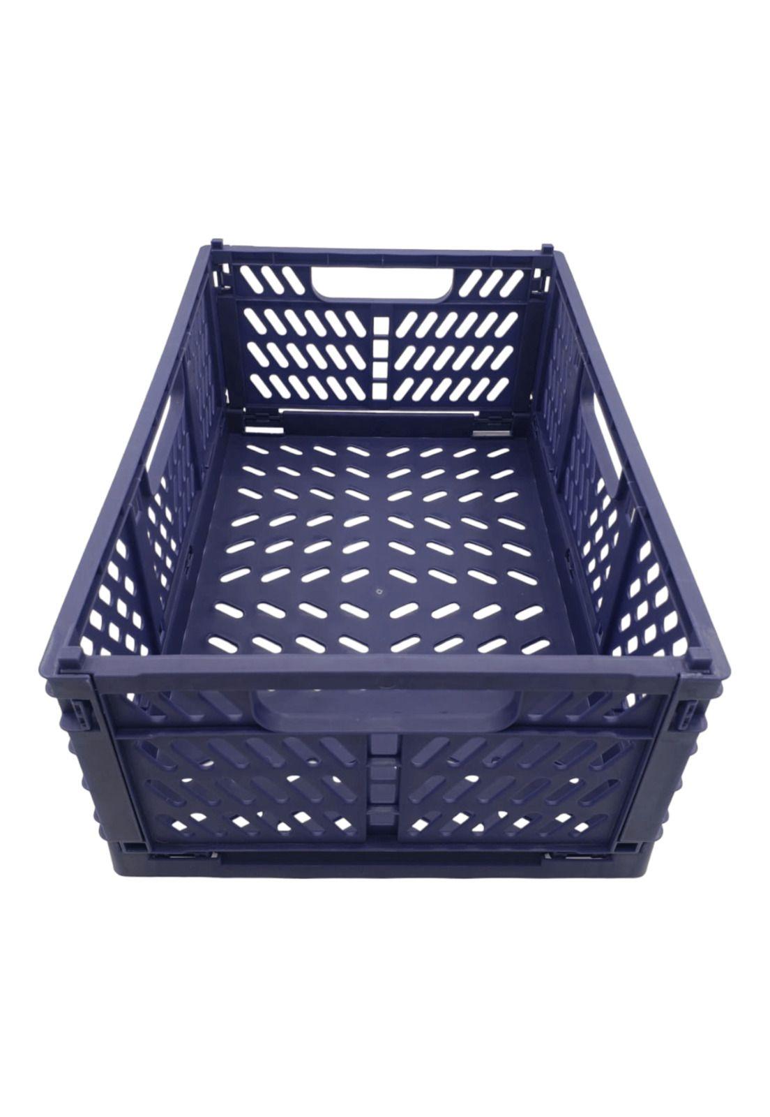 Caja Organizadora Plegable Morado 29x21.5x11.8cm-1