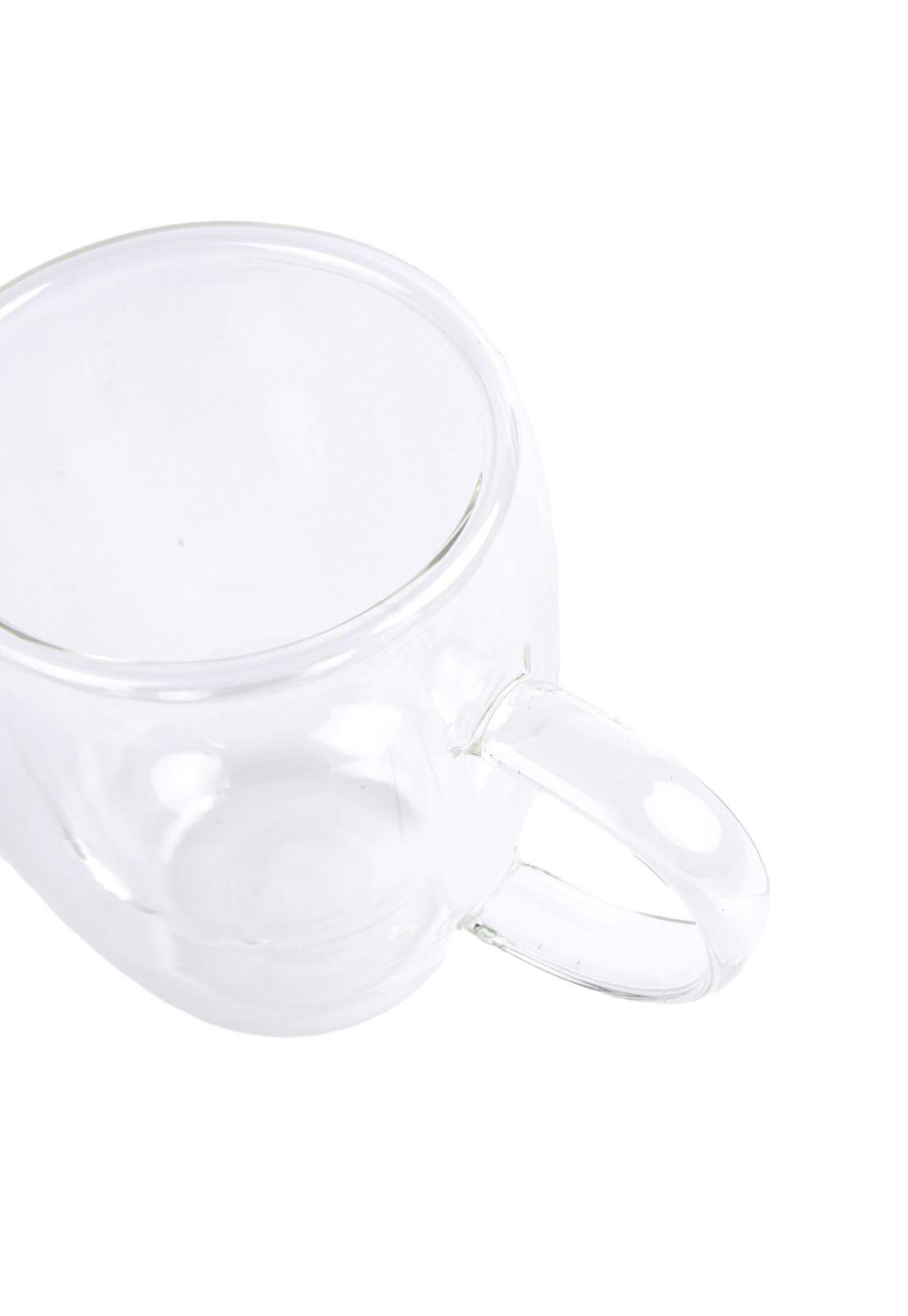 Set 2 Tazas Vidrio Doble Pared 350ml-2