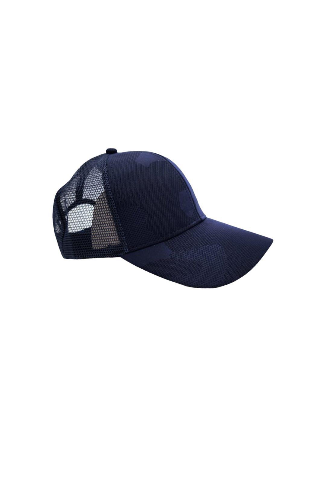 Gorra Jockey Azul Malla 18cm-1