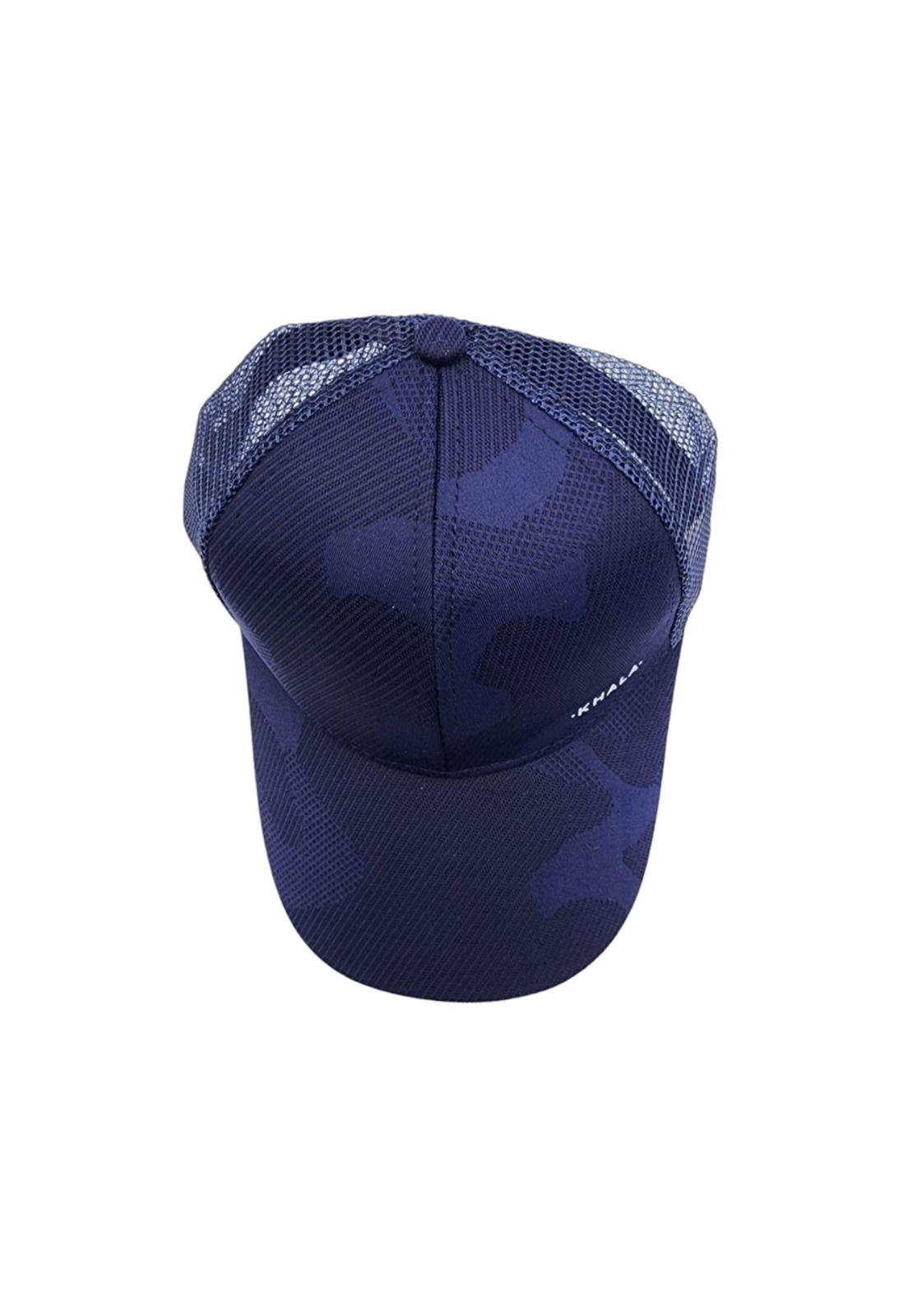 Gorra Jockey Azul Malla 18cm-3