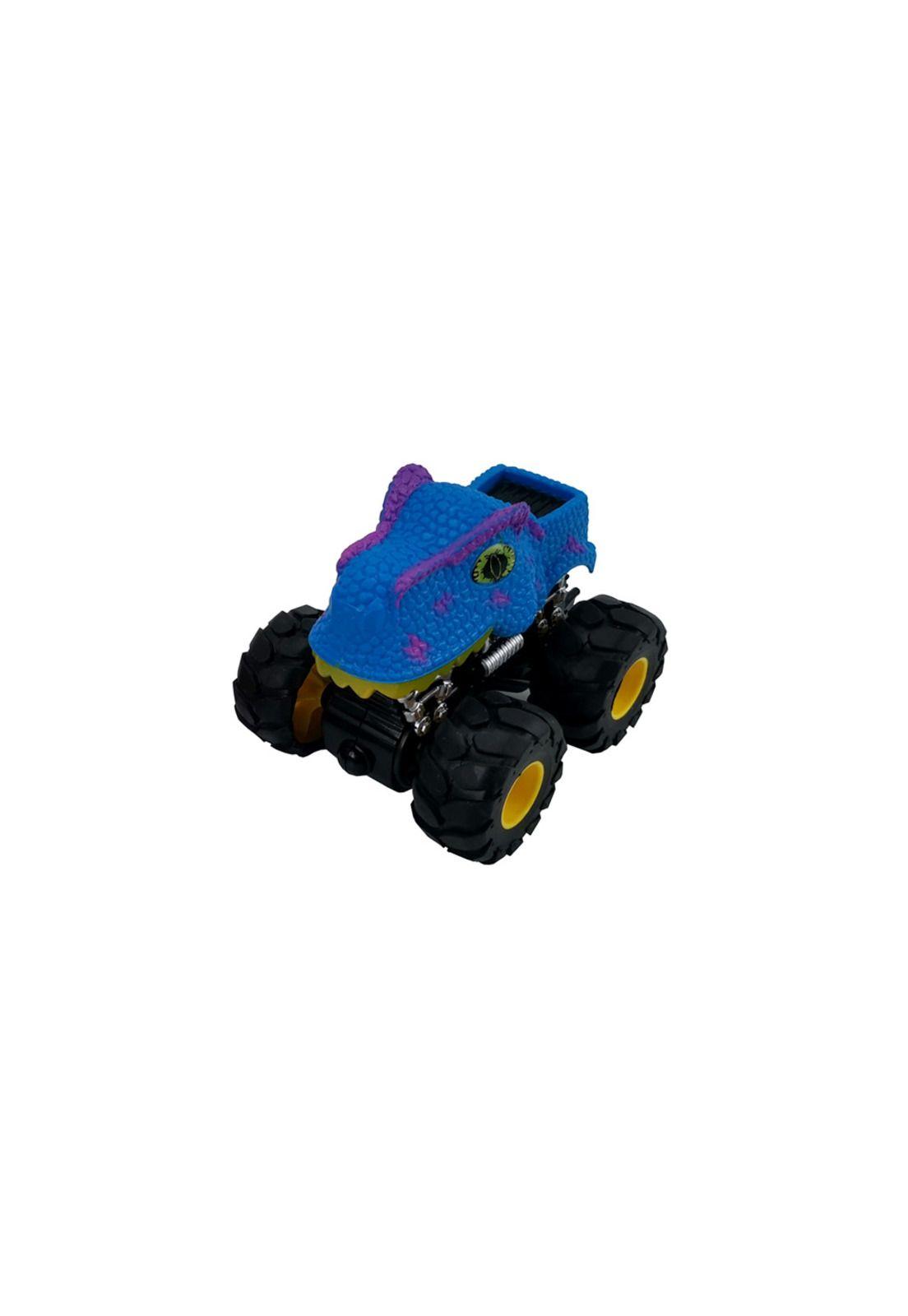 Auto a Fricción Diseño Monstruo Azul 12x10x11cm-0