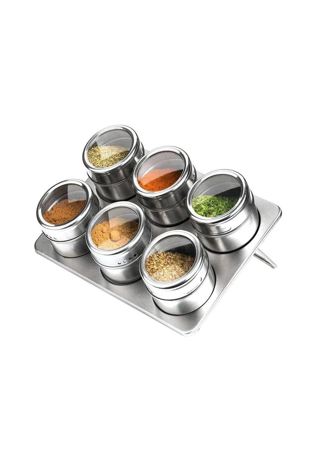 Especiero Magnético Base Metal (6u)-0