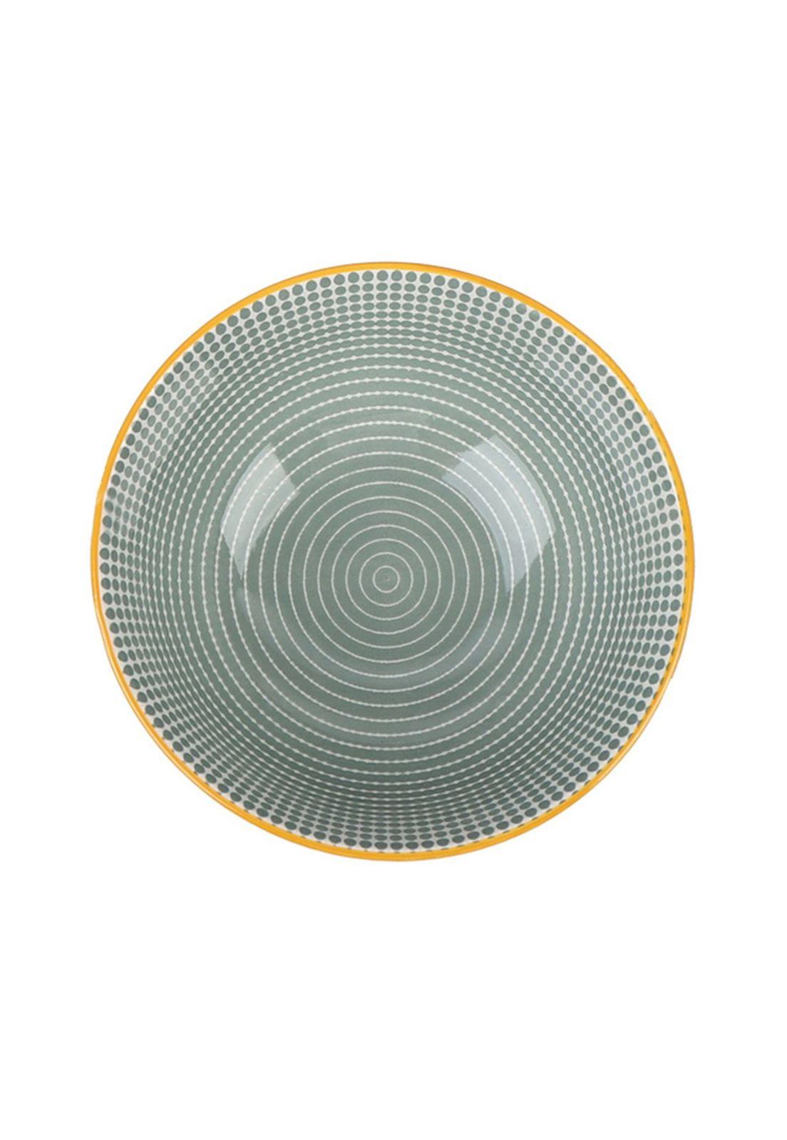 Bowl Loza Diseño Amarillo 13x7.5cm-3