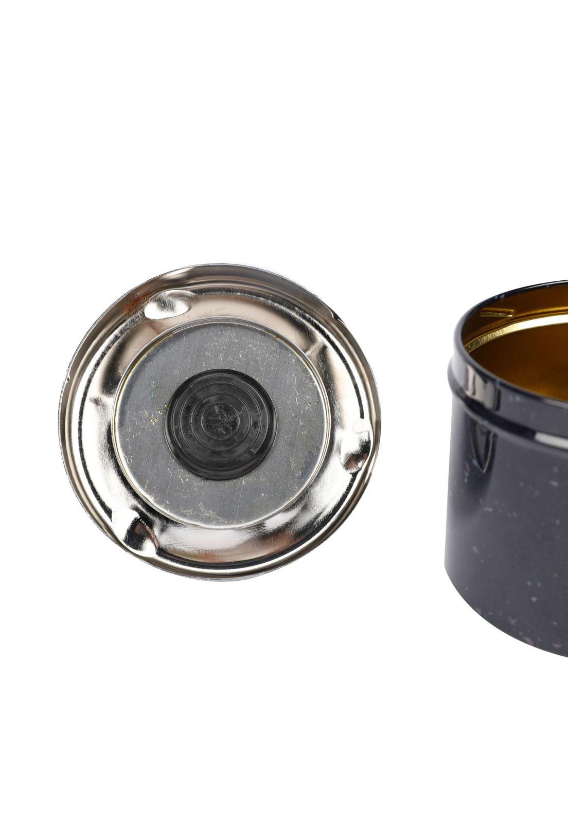 Cenicero de Metal Gris Plomo 9x7cm-2