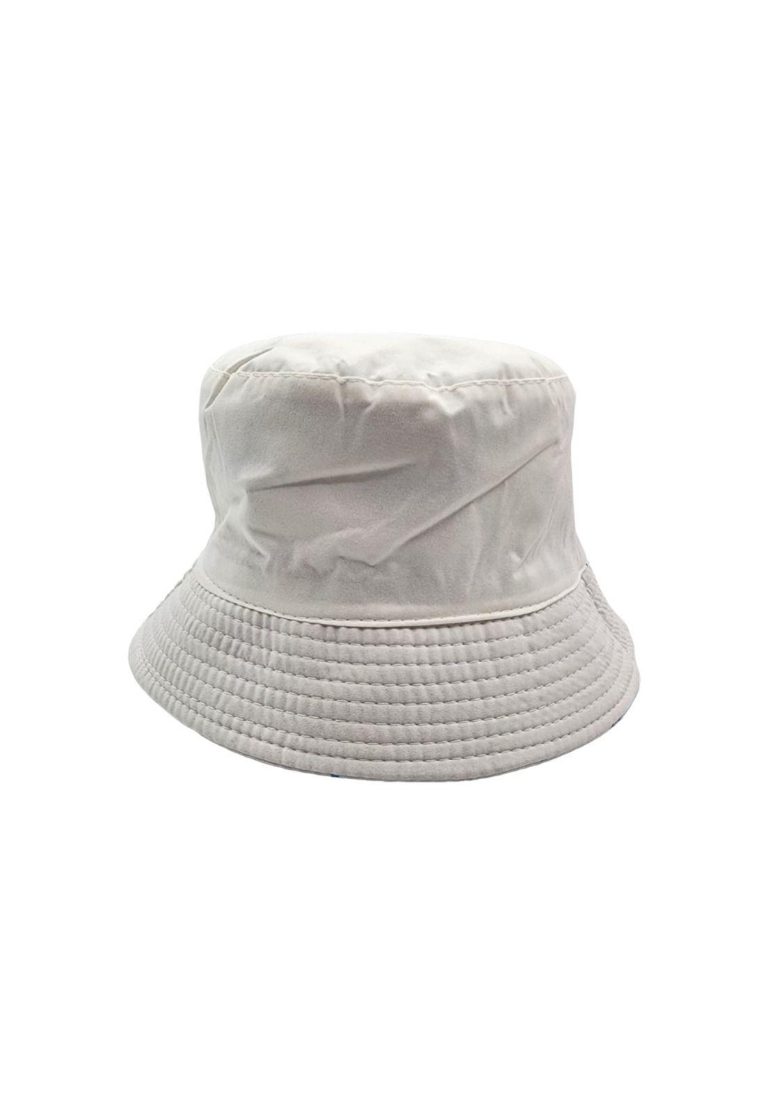 Sombrero Pescador Blanco Diseño Ballenas 15*17cm-2