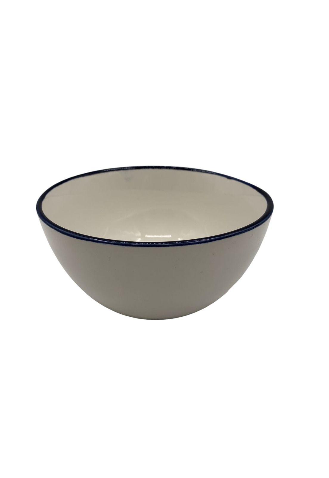 Bowl Redondo Diseño Negro 15.5*7.5Cm-0