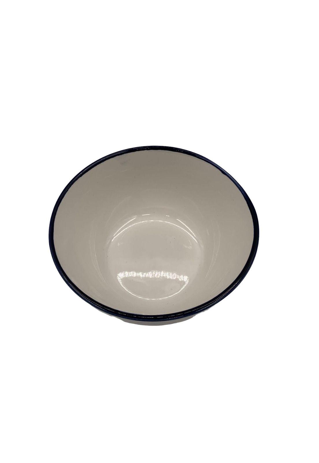 Bowl Redondo Diseño Negro 15.5*7.5Cm-1