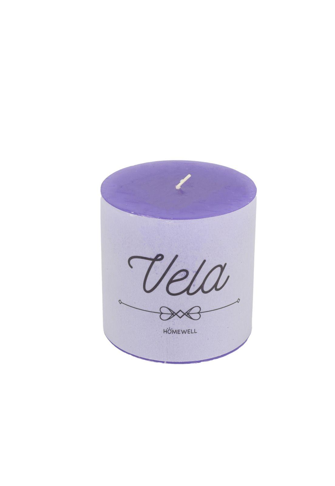Velón Morado 10*10Cm-0