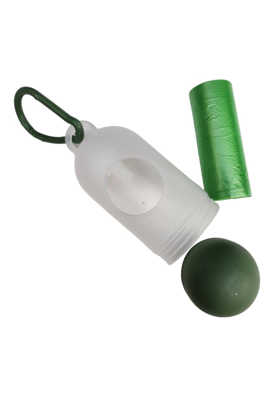 Dispensador Capsula de Bolsas Mascota Verde-1